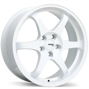 Fast Wheels – FC09 – White – 17″x8″ 40mm – All weather Wheels – FC09A-1780-80WN+40C726